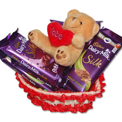 "Birthday Choco Basket  - code VB08 - Click here to View more details about this Product
